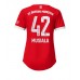 Billige Bayern Munich Jamal Musiala #42 Hjemmetrøye Dame 2022-23 Kortermet